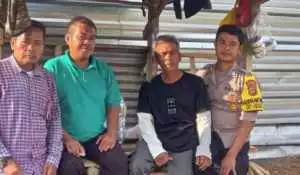 Bhabinkamtibmas Polsek Tamansari Sambangi Warga Desa Sukaluyu, Sampaikan Imbauan Kamtibmas.