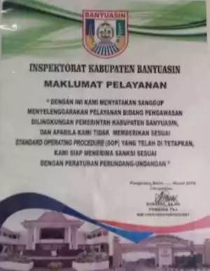 Inspektorat Kabupaten Banyuasin, diduga sumber wabah korupsi Dana Desa