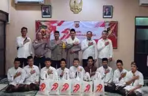 Bhabinkamtibmas Polsek Tenjo Sambangi Warga dan Sampaikan Himbauan Kamtibmas.