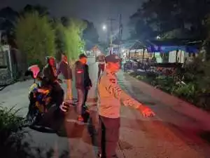 Polsek Ciawi Evakuasi Bus Terperosok, Wujud Nyata POLRI Hadir untuk Masyarakat.