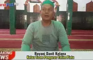 10 Muharham Ketua DKM Mesjid Jami All Ikhlas Beserta Ketua Panitia Yatim Adakan Giat Santunan Yatim