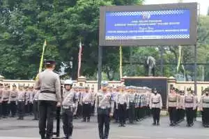 Kapolres Bogor Pimpin Apel Gelar Pasukan Operasi Patuh Lodaya 2025.