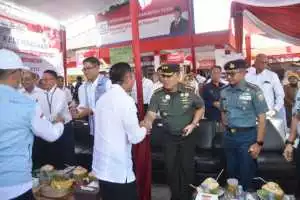 Dandim 0418/Palembang Hadiri Peluncuran 80.000 Koperasi Merah Putih Secara Virtual Bersama Presiden RI