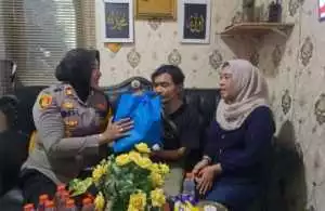Kapolsek Dramaga Peduli Terhadap Korban Percobaan Pencurian Yang ingin Menguasai Barang Milik Korban Kejadian Viral Ojol.