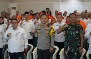 Kapolres Bogor Hadiri Musyawarah Kabupaten XIII PMI Kabupaten Bogor.
