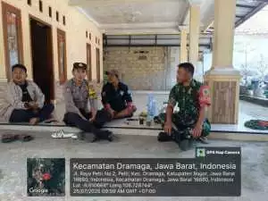 Kapolsek Dramaga Hadir Dalam Kegiatan Loka Karya Mini Puskesmas Lintas Sektor Bidang Kesehatani Dramaga.