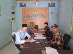 Bangun Sinergi Cegah Gangguan Kamtibmas, Bhabinkamtibmas Polsek Tenjo Sambangi Warga Binaan.