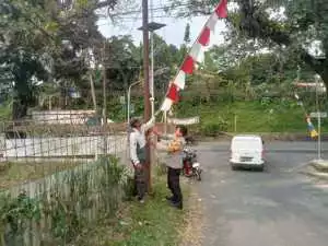 Bhabinkamtibmas Polsek Ciawi Sambangi Warga Bitungsari, Wujudkan Kamtibmas Menjelang HUT ke-80 RI