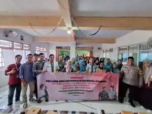 Sinergi TNI-POLRI Beri Penyuluhan Kenakalan Remaja di MTs Daarul Falah Citeureup