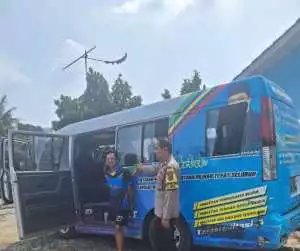 Bhabinkamtibmas Polsek Leuwiliang Sambang Warga, Pererat Silaturahmi dan Jaga Kamtibmas