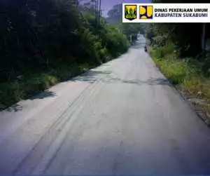 Dinas PU Kabupaten Sukabumi Tingkatkan Jalan Penghubung Sundawenang Bojonggenteng