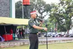 Kasdim 0418/Palembang Buka Perlombaan HUT RI ke-80 di Lapangan Makodim Sekojo