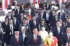 Puan Maharani Sambut Kedatangan Wapres Gibran Jelang Sidang Tahunan MPR