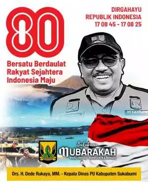 UPTD PU Wilayah III Cicurug Lakukan Babad Rumput di Ruas Jalan Cicurug Cidahu