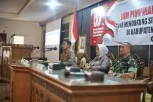 Polres Purworejo Gelar Apel Tiga Pilar di Gedung Arahiwang