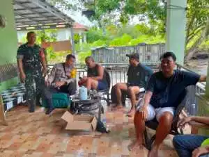 Sinergi TNI-POLRI, Ciptakan Situasi Kondusif di Wilayah Binaan