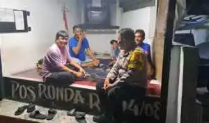 Polsek ciampea polres bogor laksanakan kegiatan pengaturan lalu lintas pagi hari