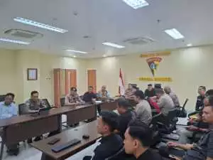 Polda Sumsel Gelar Anev Operasi Aman Nusa, Karoops Tekankan Antisipasi Gejolak Mahasiswa