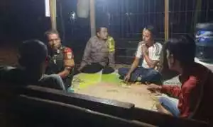 Bhabinkamtibmas Desa Cikuda Polsek Parungpanjang Sambang Warga, Sampaikan Pesan Kamtibmas