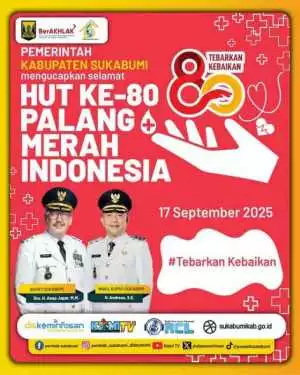 Selamat HUT Ke 80 Palang Merah Indonesia "Tebar Kebaikan Untuk Semua"
