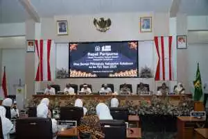 Gubernur Jawa Barat Hadiri Rapat Paripurna Milangkala ke-155 Kabupaten Sukabumi