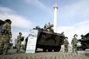 TNI AD Fair 2025 di Monas, Kemeriahan Pameran Alutsista