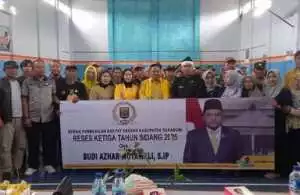 Ketua DPRD Kabupaten Sukabumi Budi Azhar Gelar Reses ke-3 di Kecamatan Pabuaran