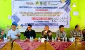 Sinergitas TNI-POLRI Hadiri Musrenbang RKPDes Desa Curugbitung Tahun Anggaran 2026