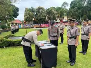 Ini Harapan Kapolres Pagar Alam Kepada Pejabat Utama dan Kapolsek yang Baru Dilantik 