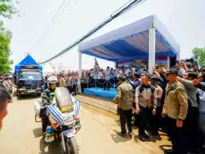 Tanam Serentak, 1.268 Ton Jagung Dilepas Polri untuk Bulog