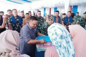 Ketua DPRD Kabupaten Sukabumi Hadiri Peresmian Jembatan Panel Garuda oleh Pangdam III/Siliwangi dan Bupati Sukabumi