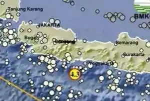 Gempa dan Aktifitas Gunung Slamet Keluarkan Asap, BPBD Imbau Warga Tenang