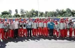 Bupati Lanosin secara resmi melepas 18 Atlet Disabilitas yang akan berlaga pada pekan Paralympic Provinsi Sumsel V Tahun 2025