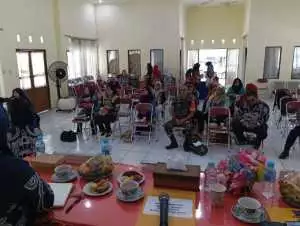 Tingkatkan Koordinasi, Babinsa Kodim 1016/Plk Hadiri Lokakarya Mini Lintas Sektoral