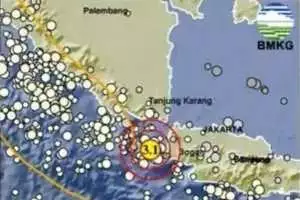 Sumur Banten diguncang gempa M3,1 Sabtu pagi ini
