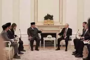 Bertemu Prabowo, Putin: Rusia siap perkuat kerja sama dengan Indonesia