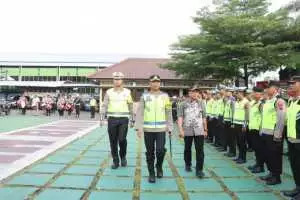 Kapolres Purworejo Pimpin Gelar Pasukan Operasi Lilin Candi Jelang Nataru 2025-2026