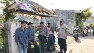 Bhabinkamtibmas Wilayah Hukum Polsek Dramaga, Beri Himbauan Ajak Jaga Kondusifitas Cegah Gangguan Kamtibmas