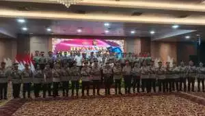 Kapolda Sumsel Pimpin Sertijab Wakapolda Sejumlah Pejabat Utama dan Kasatwil jajaran Polda Sumsel