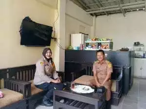 Kapolsek Megamendung Polres Bogor  Sambangi Camat Megamendung