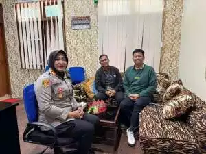 Kapolsek Megamendung Sambangi Pihak Hotel /Resort Diwilayah Kecamatan Megamendung Pastikan Harkamtibmas Aman Kondusif