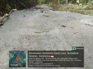 Proyek Jalan Usaha Tani DD 2025 Desa Pulau Panggung Di Pertanyakan