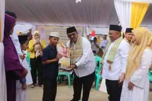 Ketua DPRD Kabupaten Sukabumi Dampingi Bupati Resmikan Gedung Serbaguna Bale Binangkit di Sagaranten
