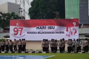 Kapolda Sumsel Pimpin Upacara Hari Ibu ke-97, "Merdeka melaksanakan Dharma"