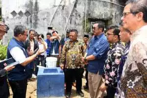 Ketua DPRD Budi Azhar Mutawali Dampingi Bupati Sukabumi H.Asep Japar Resmikan Reaktor Biogas dan Solar Dryer House di Simpenan