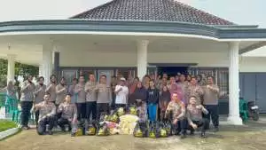 Biro SDM Polda Sumsel Berbagi Kepedulian di Bulan Ramadan untuk Warga Gandus dan Kertapati Palembang