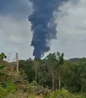 Refinery Ilegal Sanga Desa Terbakar Lagi, Penegakan Hukum Dipertanyakan