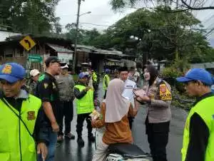 Polsek Megamendung Laksanakan Kegiatan Rutin Yang di Tingkatkan KRYD  POLSEk Gabungan Wilayah Rayon III ( Selatan)