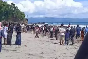 Pantai Karangnaya pelabuhan ratu, menelan korban satu selamat yang satu Sempat Hilang 