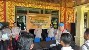 Bidpropam Polda Sumsel Audit Ribuan Senpi Satker, Tegaskan Aturan Pinjam Pakai